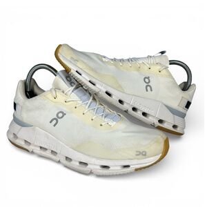 On Cloud Running Cloudnova 2 Women's Running Shoes Size 8.5 White